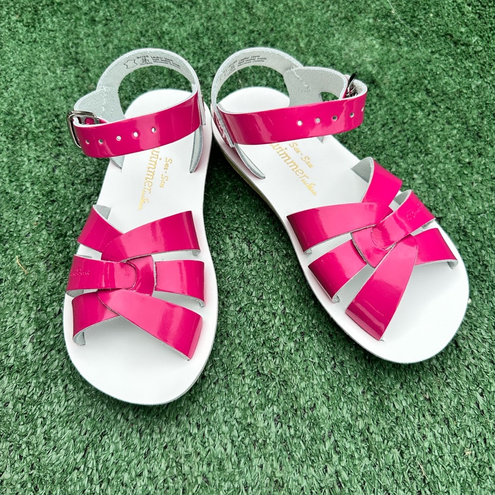 Stylish Pink Kids Sandals - Picture 6 of 6